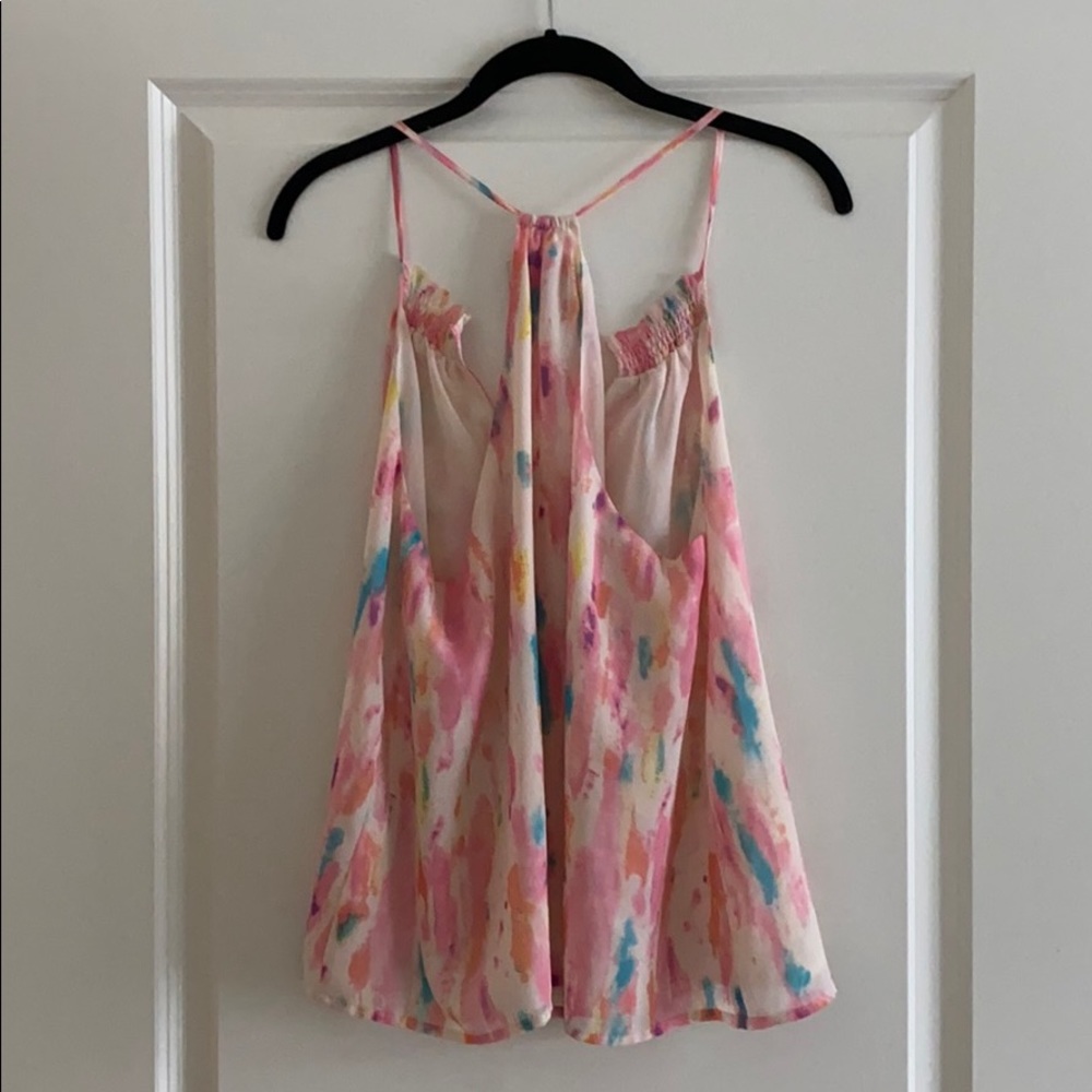 Rory Beca Racerback Button Down Tank - Picture 2 of 3